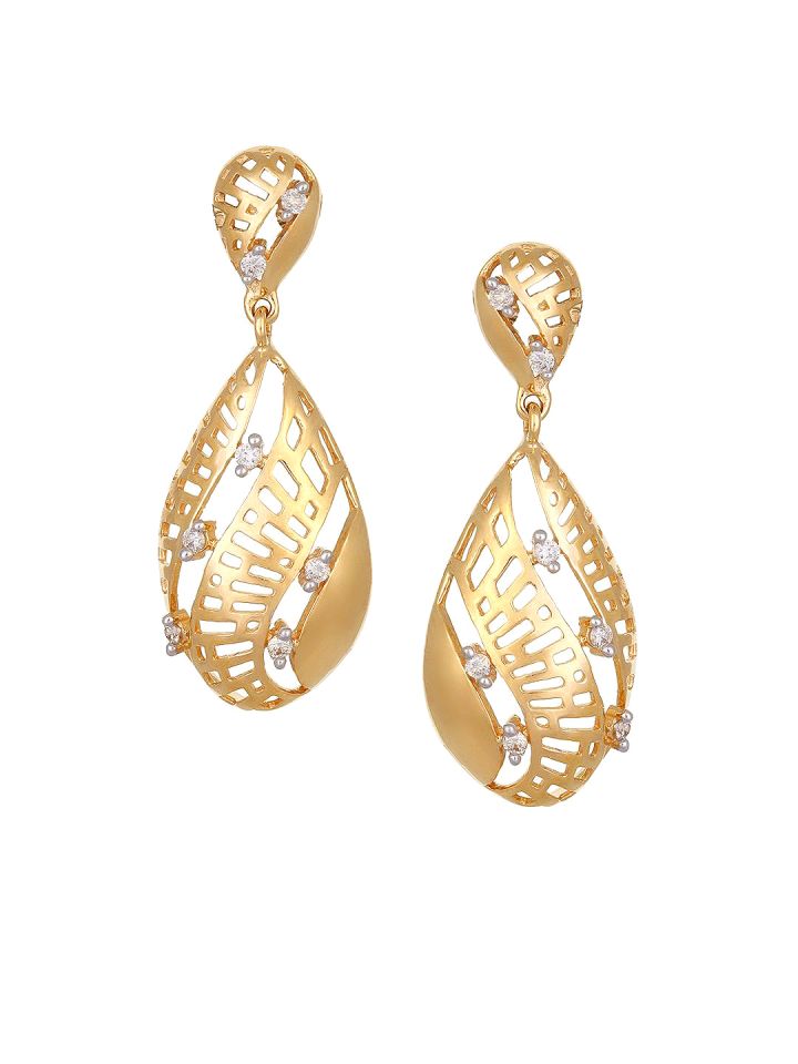 Tanishq 14 carat hotsell gold earrings