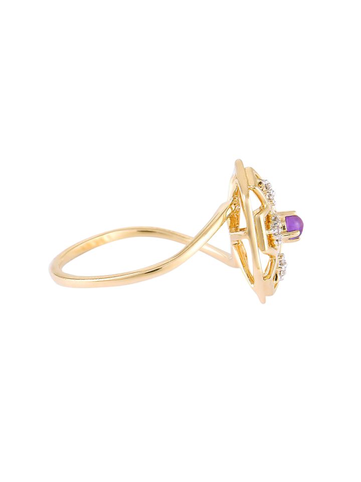 Tanishq sales amethyst ring