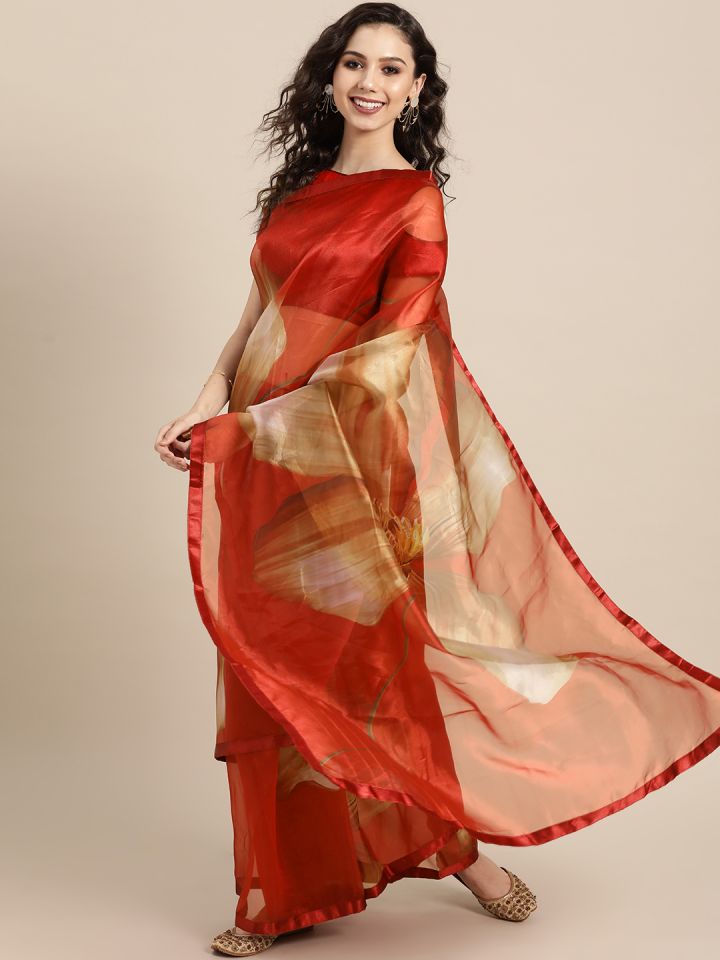 Saree cheap online myntra