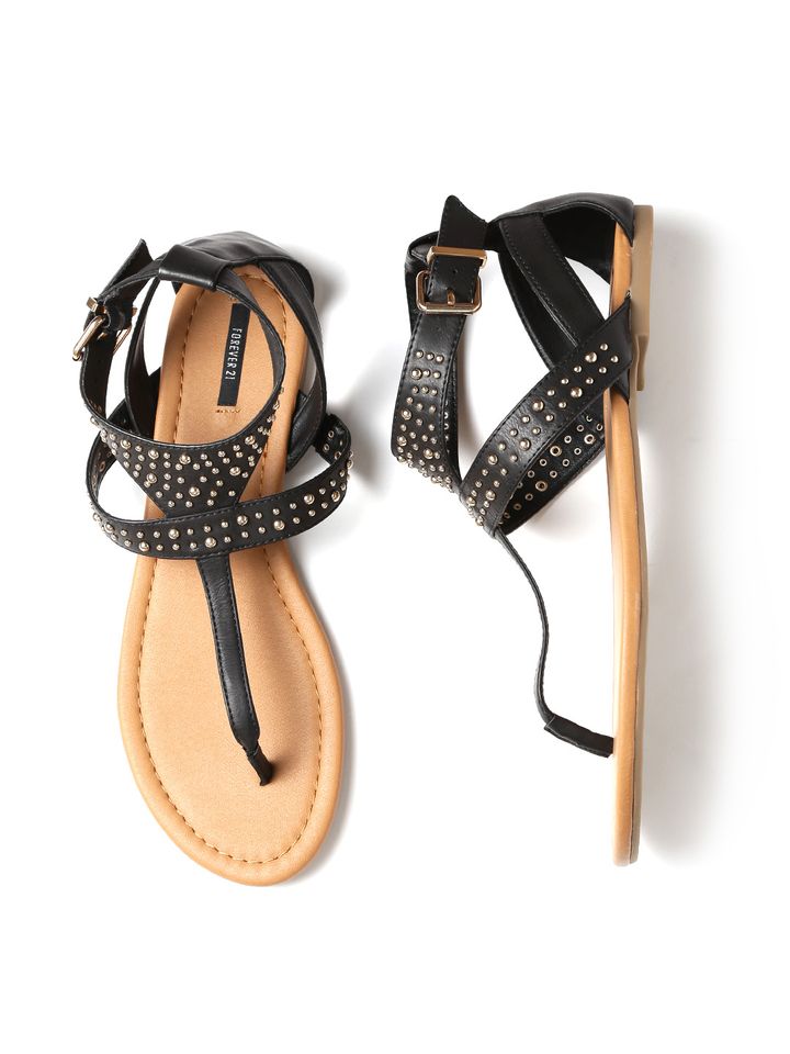 studded flats for women