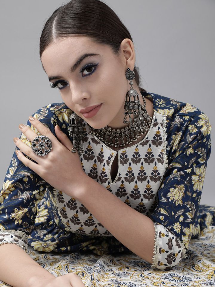 Libas floral deals print kurta