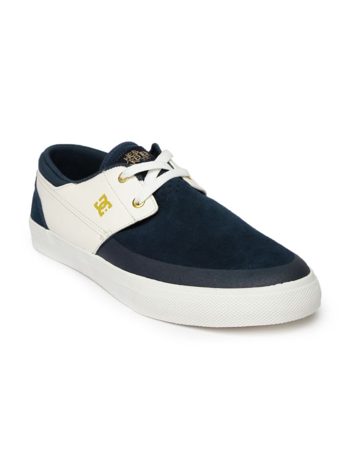 Buy DC Men Navy Off White WES Kremer 2 S Sneakers Casual Shoes