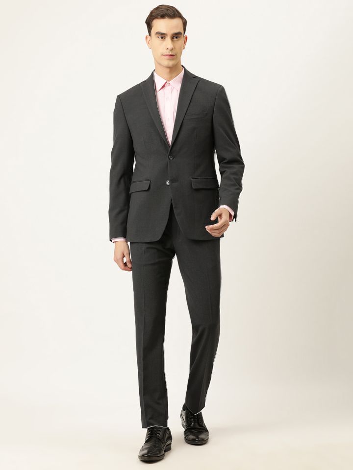 Peter england sale black suit