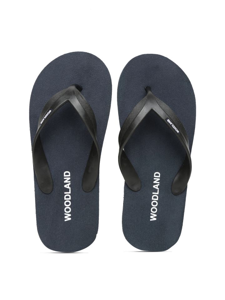 Woodland flip cheap flops myntra