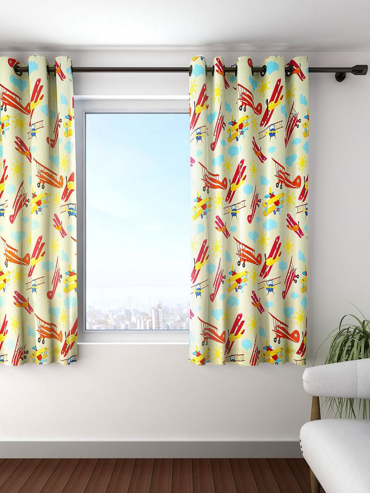 Buy Cortina Kids Multicoloured Single Digital Print Room Darkening
