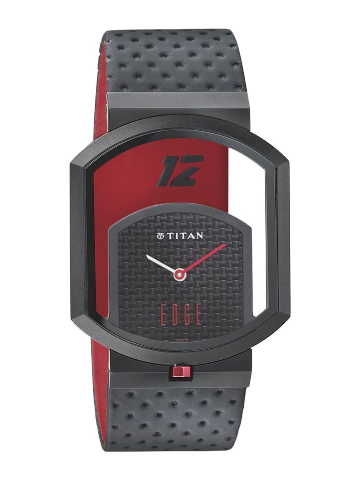 Transparent cheap watch titan