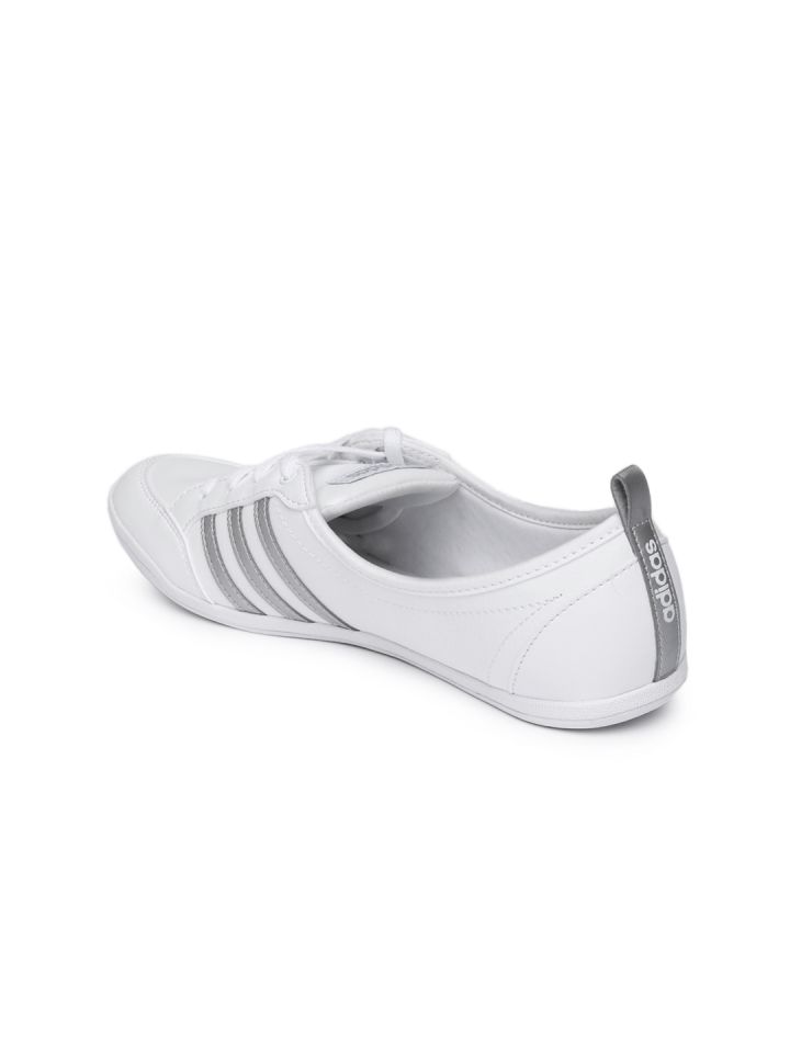 plaats Voldoen fotografie Buy ADIDAS NEO Women White Piona Sneakers - Casual Shoes for Women 1416042  | Myntra