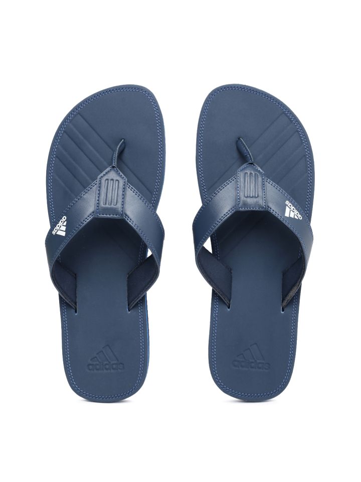 Adidas brizo navy blue flip flops sale