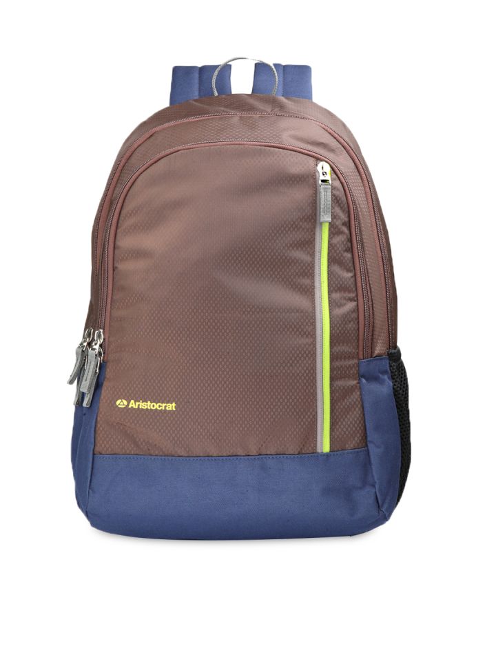 Buy Aristocrat Unisex Brown Laptop Backpack Backpacks for Unisex