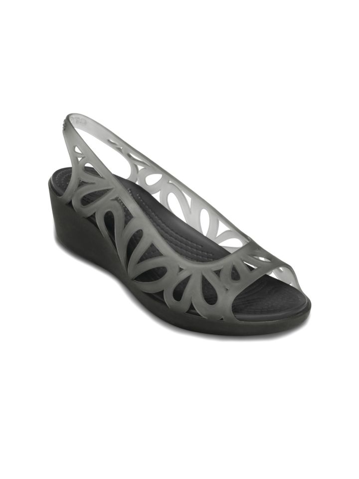 Buy Crocs Adrina Women Black Wedges Heels for Women 1420528 Myntra