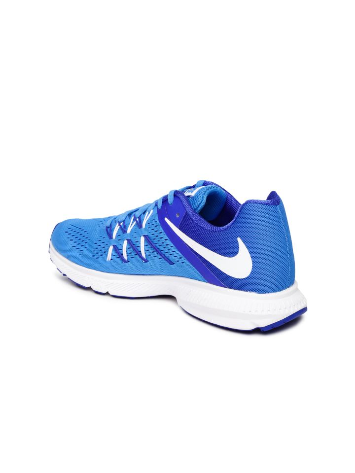 Buy Nike Women Blue Zoom Winflo 3 Running Shoes Sports Shoes for