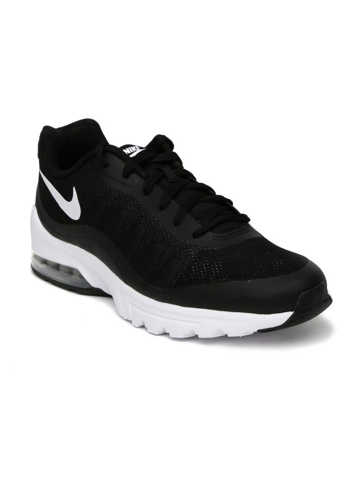 Nike Men Black Air Max Invigor Running Shoes