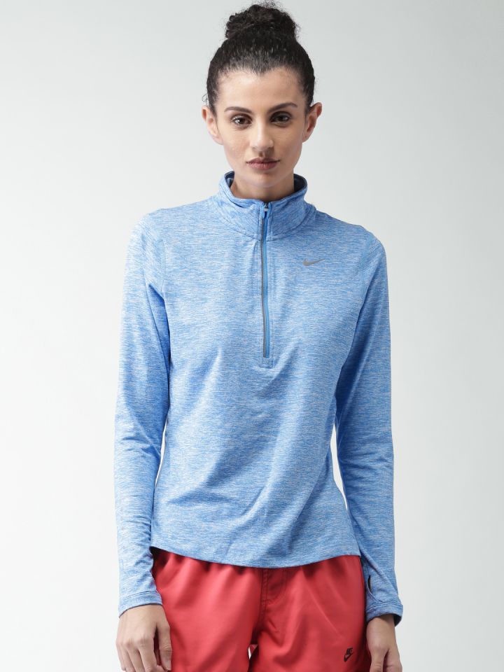 Nike half zip t shirt store