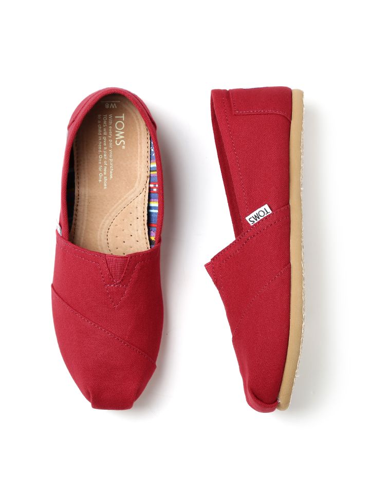 red toms womens shoes