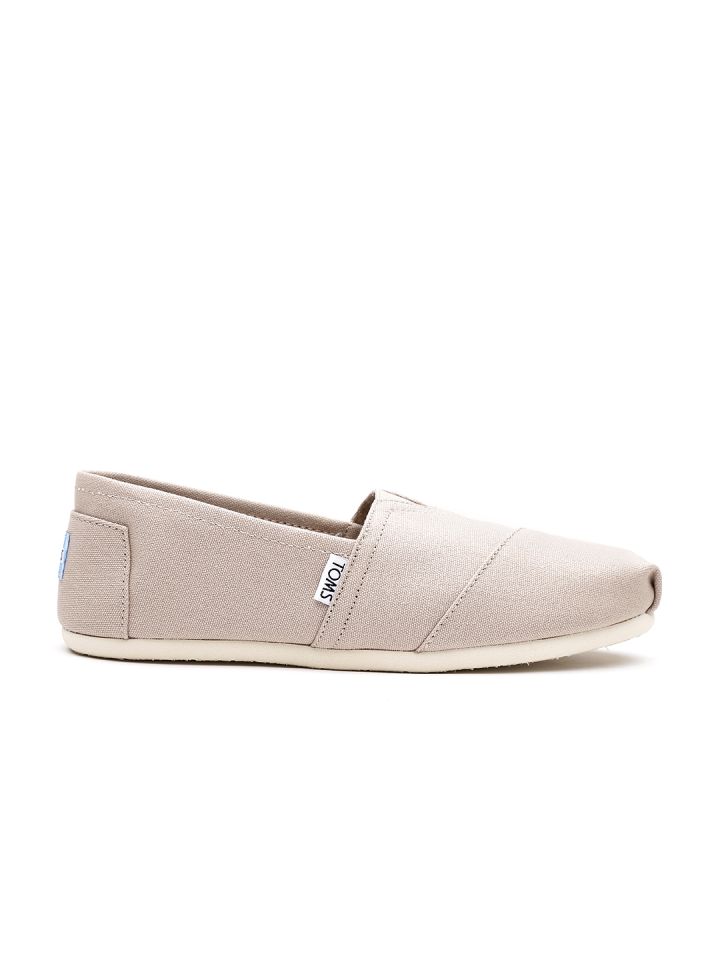 beige toms womens