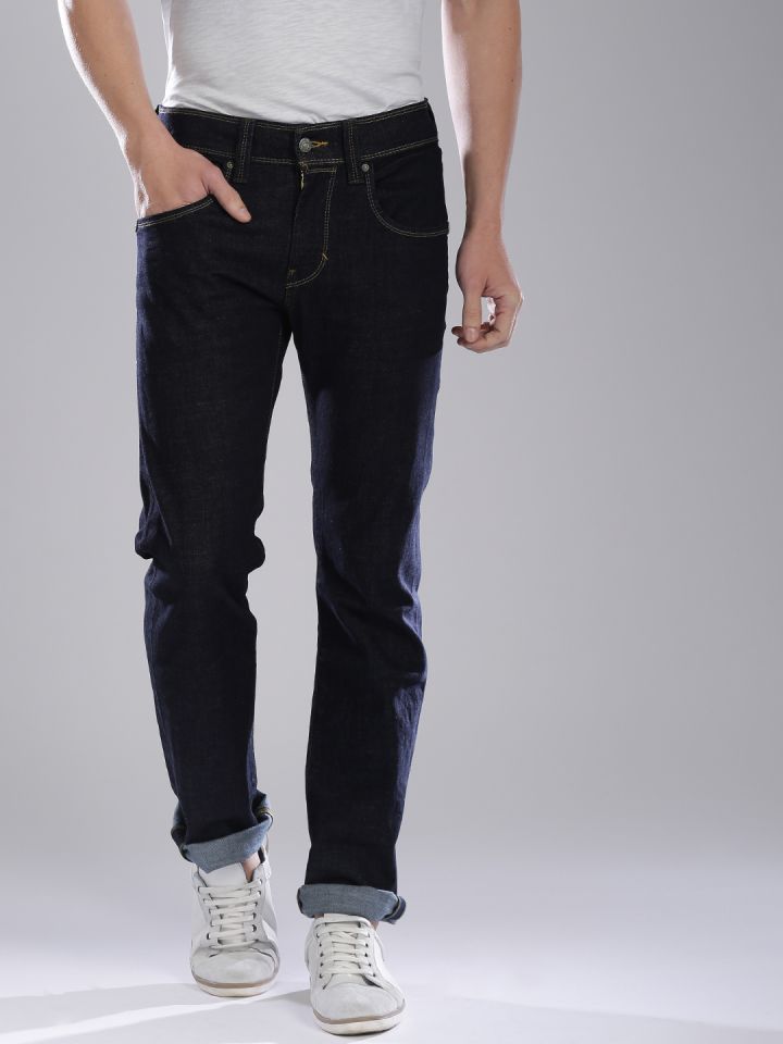 levi's 513 dark blue