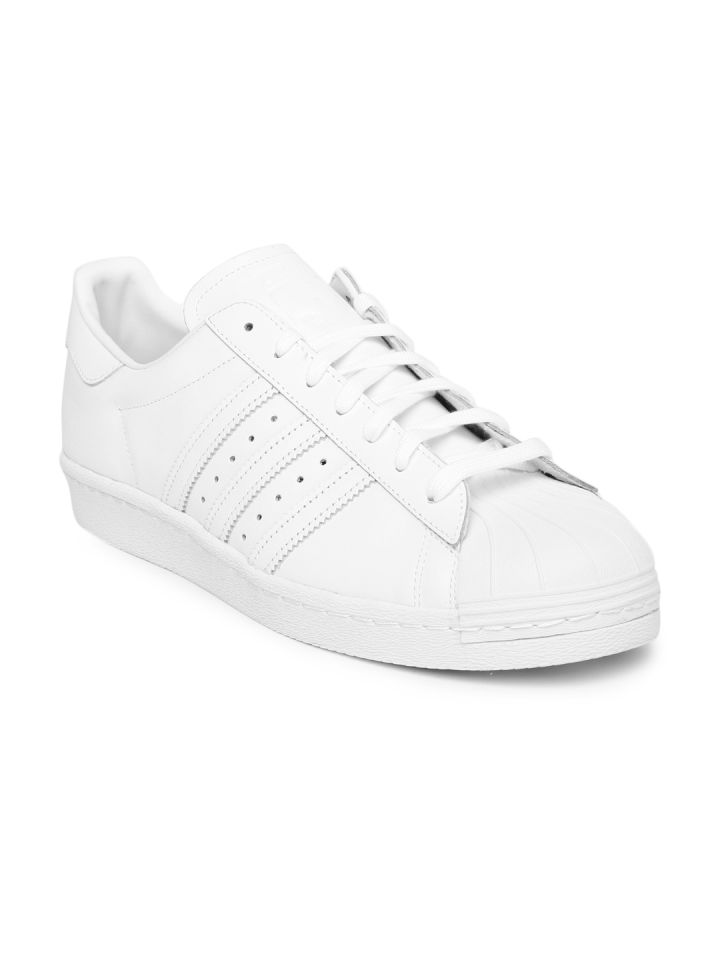 Triple white hot sale superstars