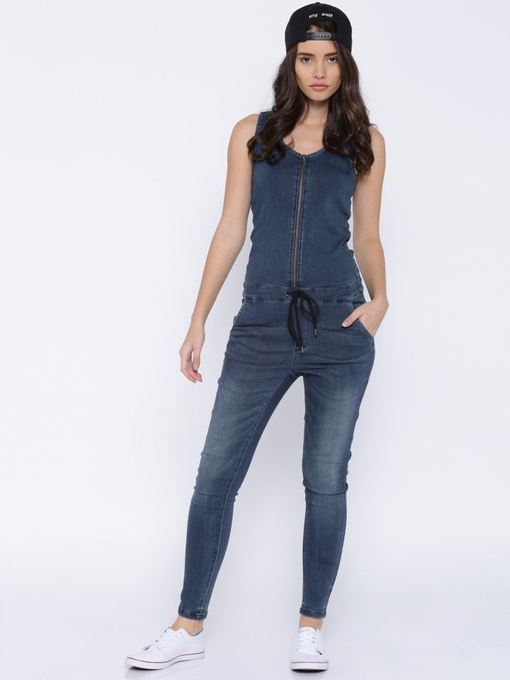 Jeans jumpsuit only on sale