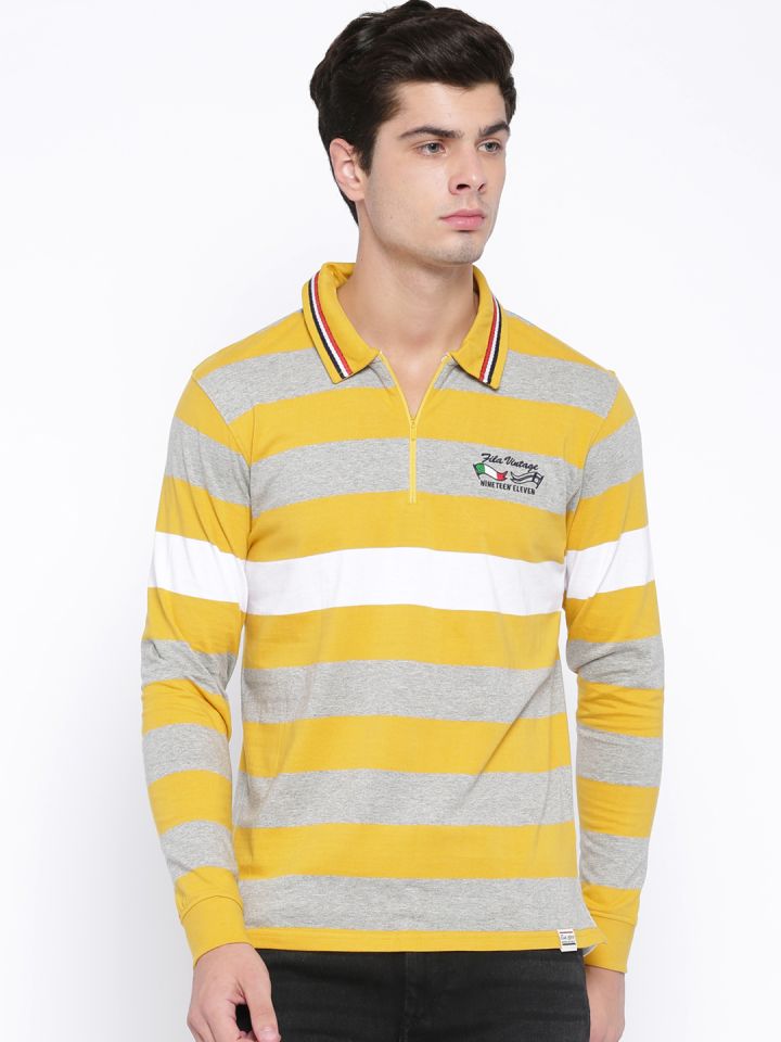 Fila clearance mustard yellow