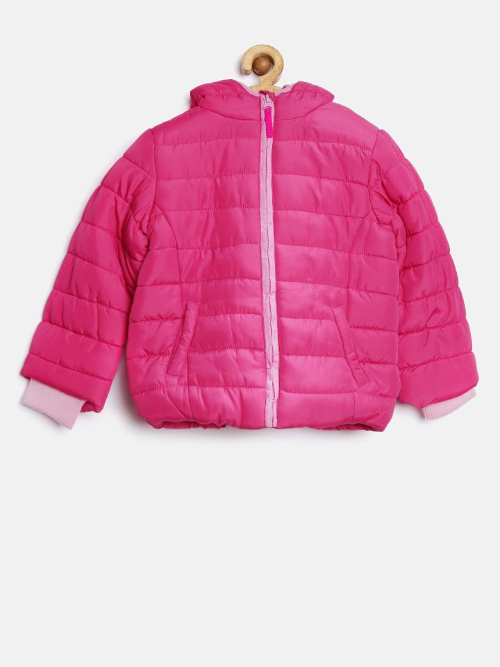 Buy Mothercare Boys Pink Quilted Hooded Jacket Jackets for Boys