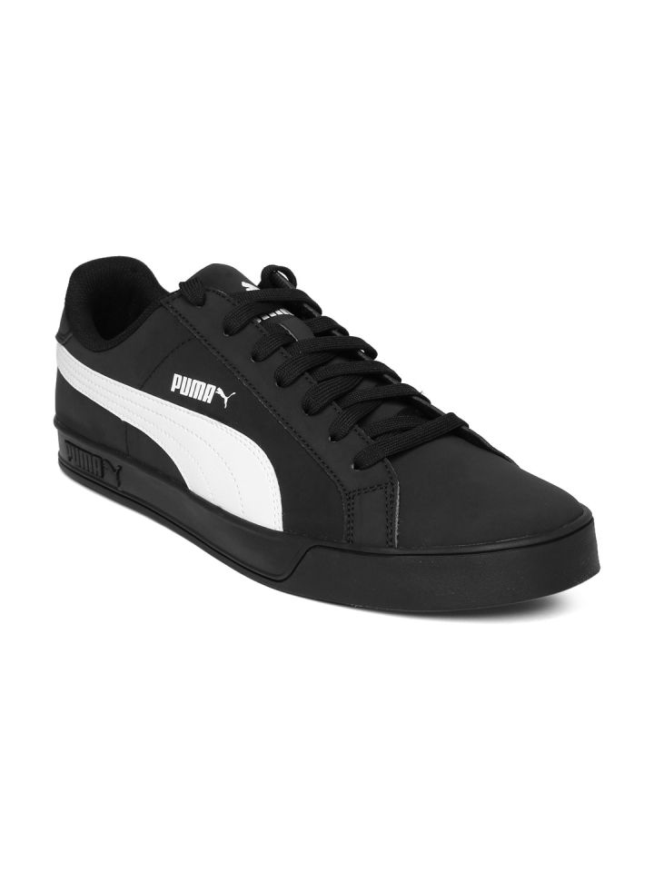 Puma men shop black sneakers