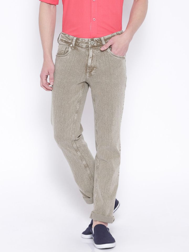 Buy Integriti Grey Straight Fit Jeans Jeans for Men 1436134 Myntra