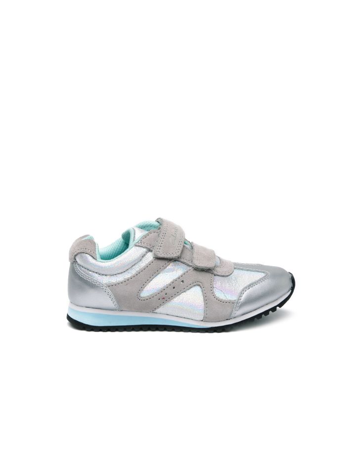 Clarks ladies sale silver shoes