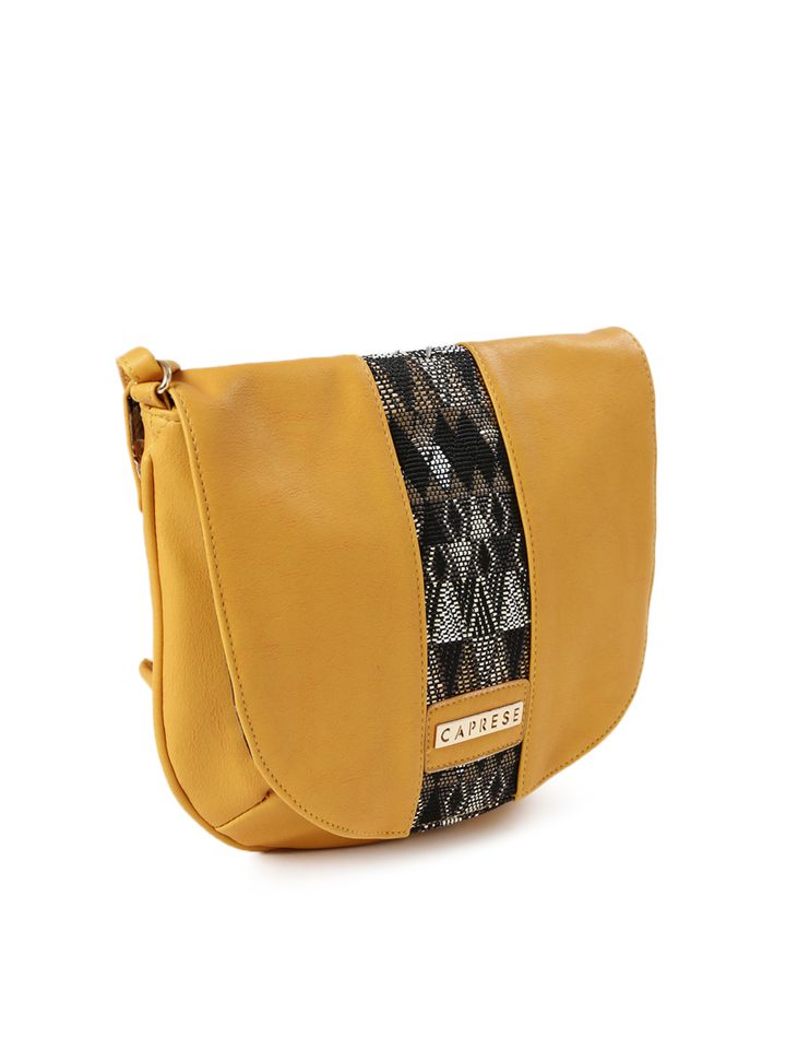 mustard sling bag
