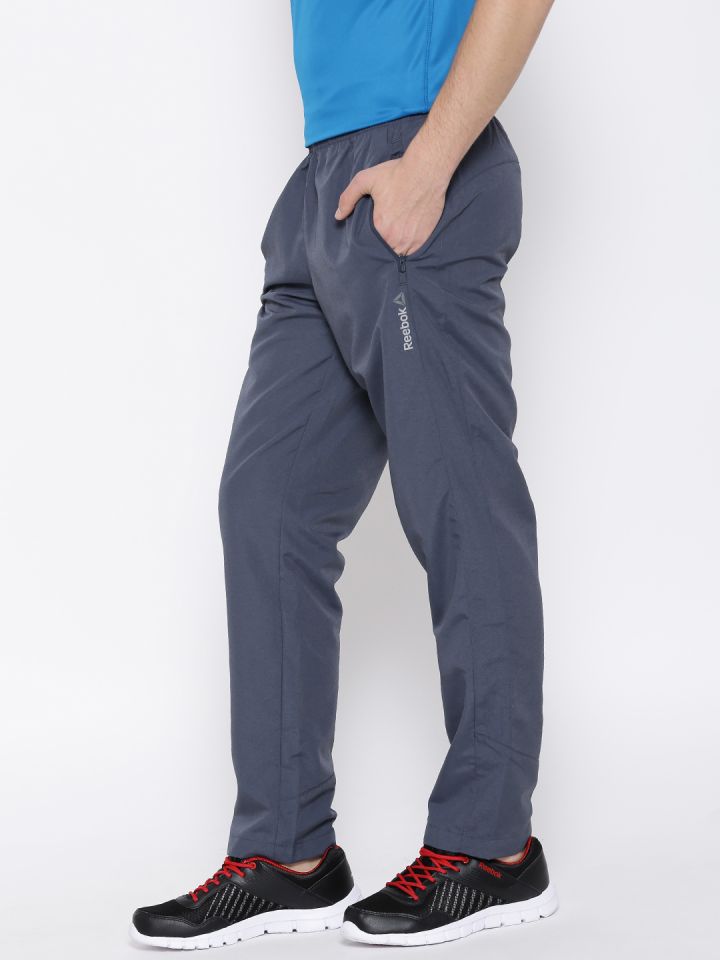 Reebok grey hot sale track pants