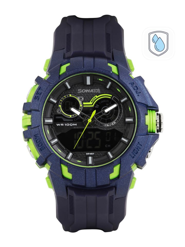 Sonata analog digital on sale watch
