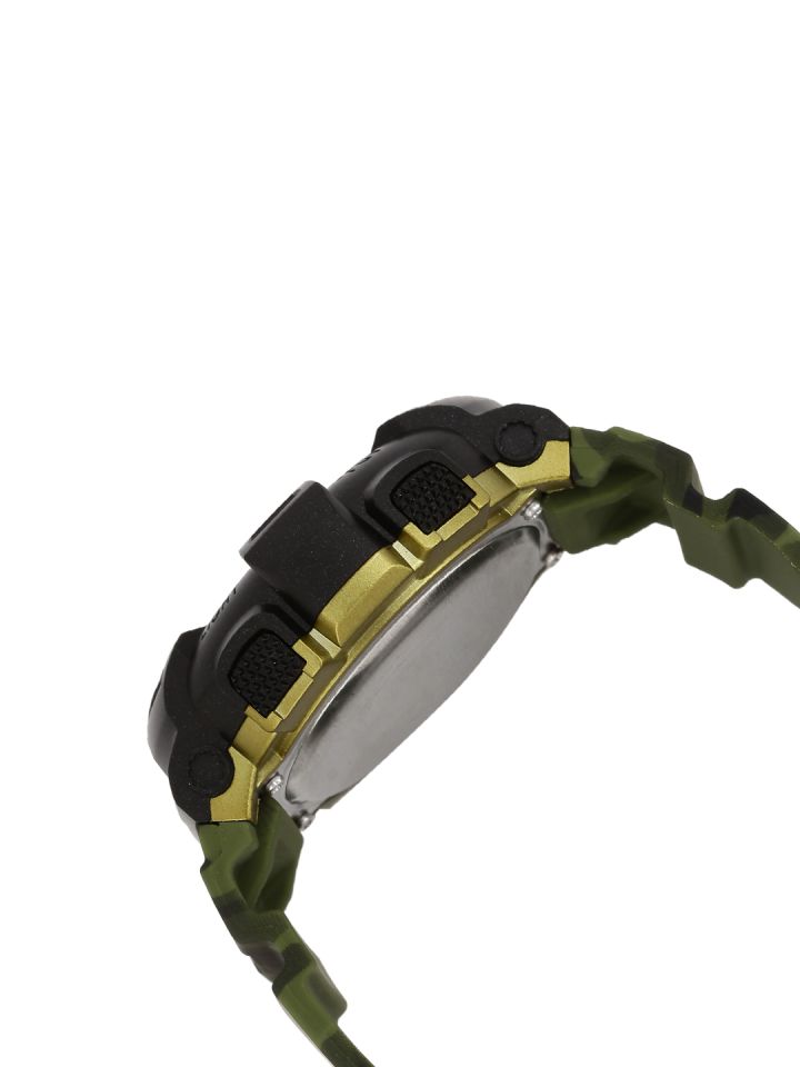 Buy Sonata Ocean Series Men Green Digital Watch 77053PP02