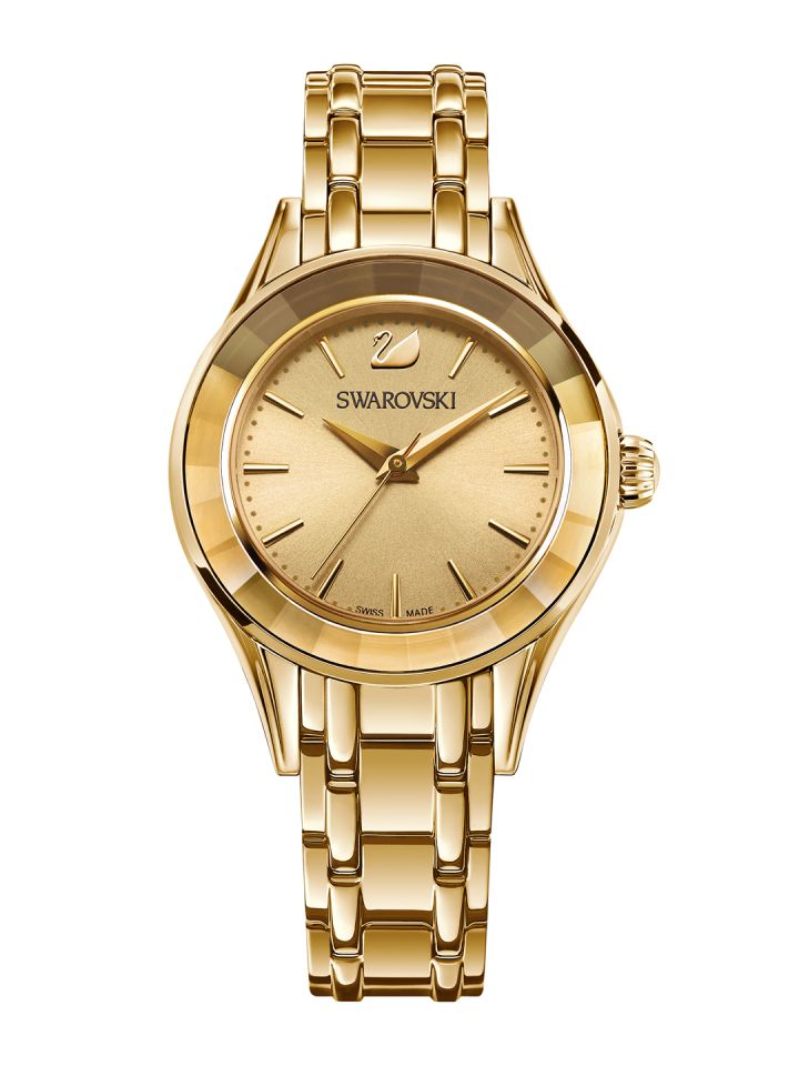 Swarovski alegria watch on sale black