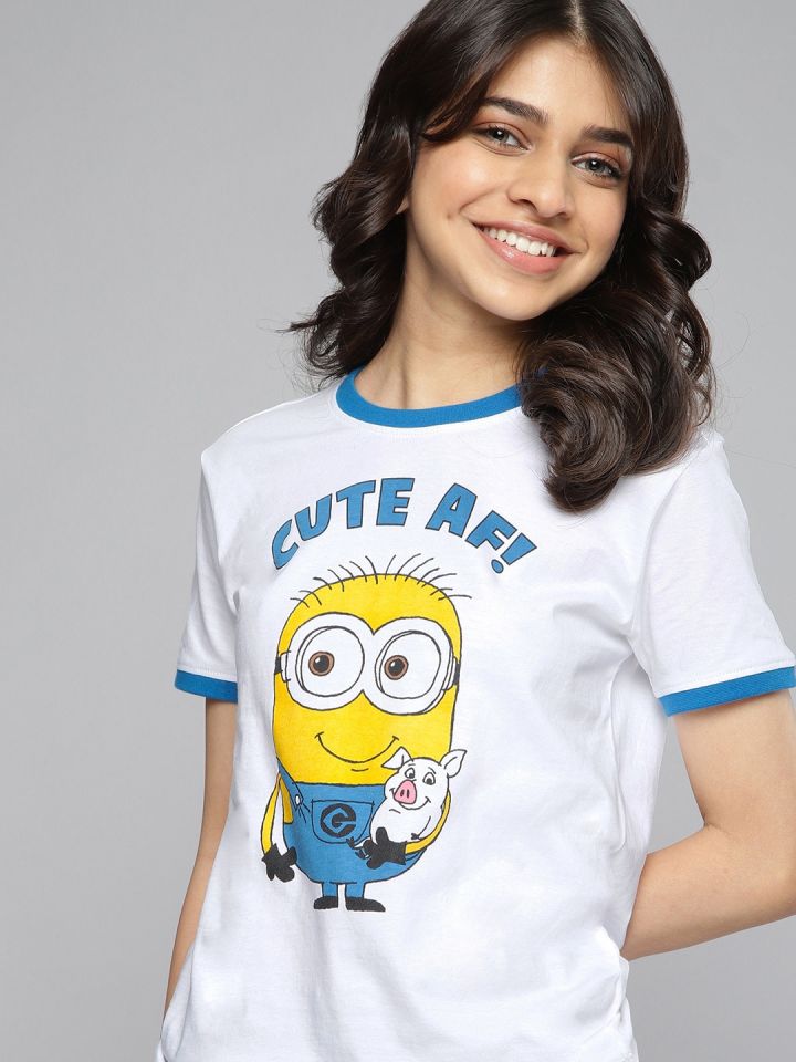 Minion t new arrivals shirt myntra