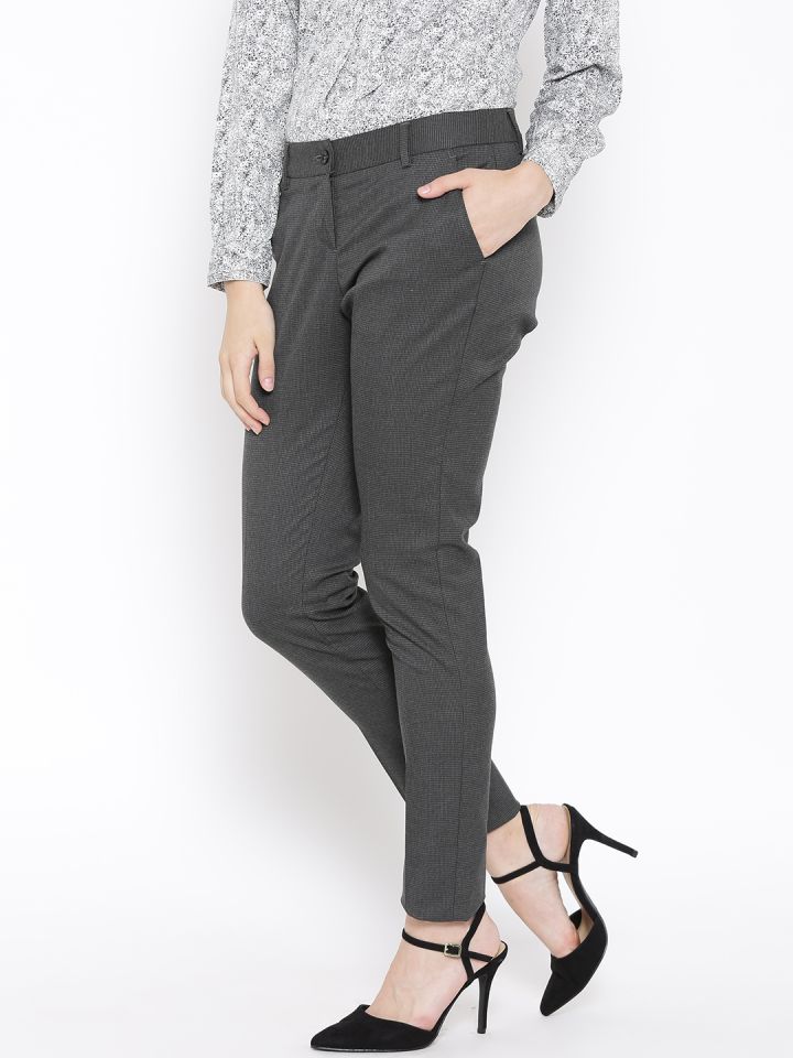 Buy Annabelle by Pantaloons Women's Straight Fit Trouser online |  Looksgud.in