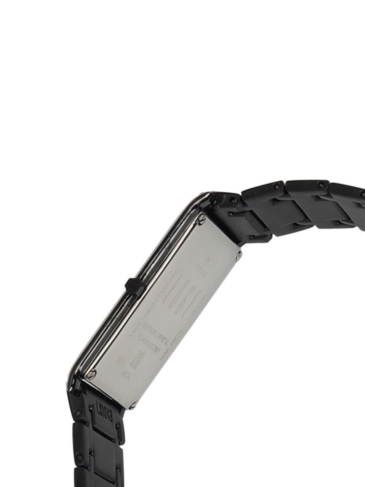 Titan edge best sale watch black chain