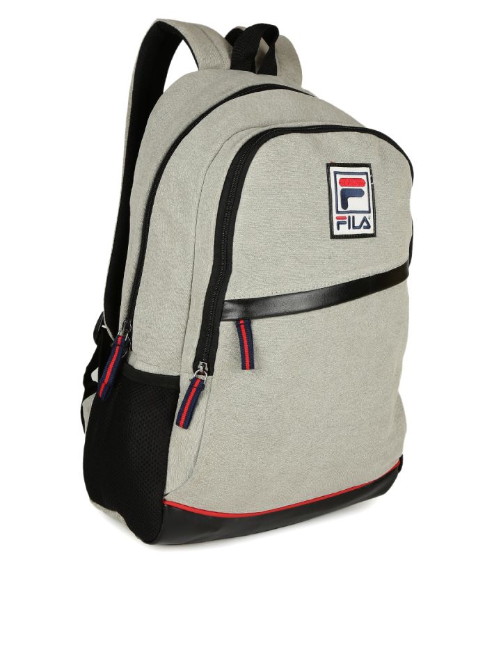 FILA Unisex Grey Blaze Laptop Backpack