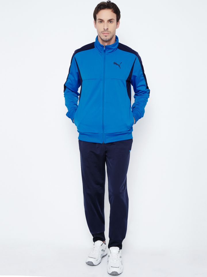 Mens blue puma tracksuit online
