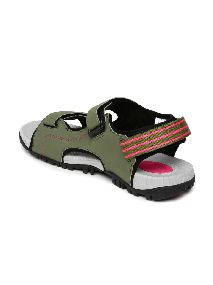 FILA Men Olive Green Sports Sandals