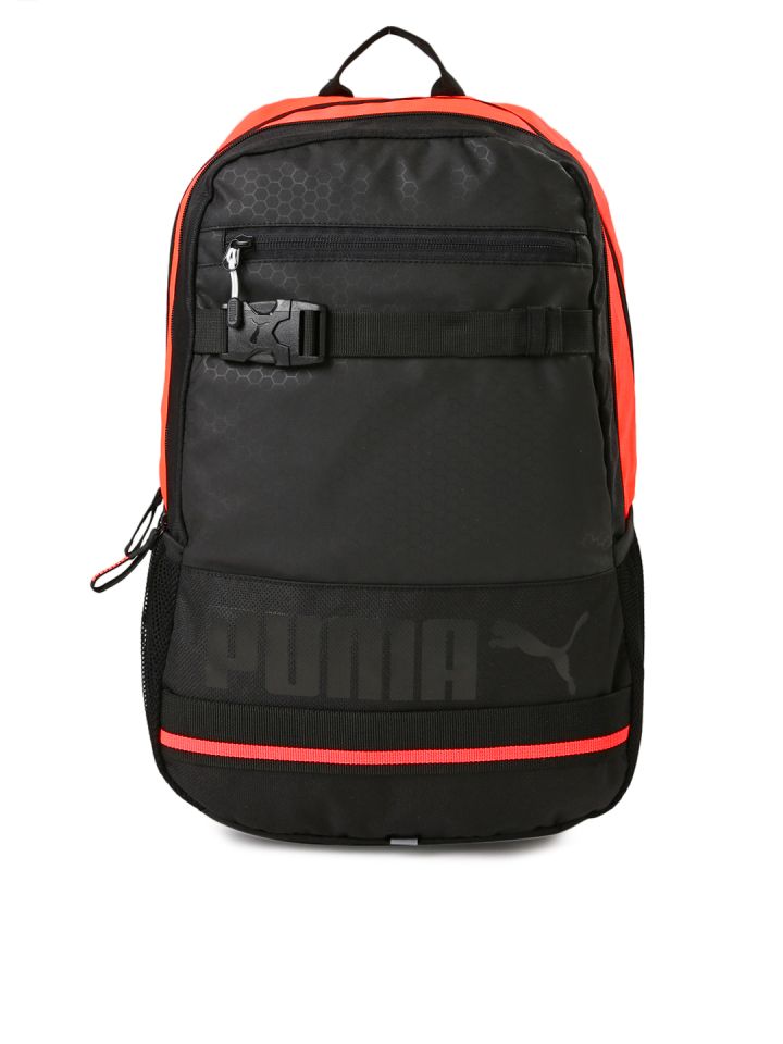 Puma unisex online black deck backpack