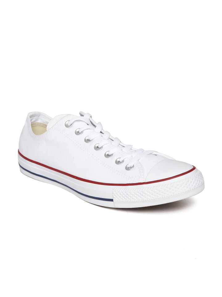 Buy Converse Unisex White Canvas Shoes - Casual Shoes for Unisex 1459690 |  Myntra