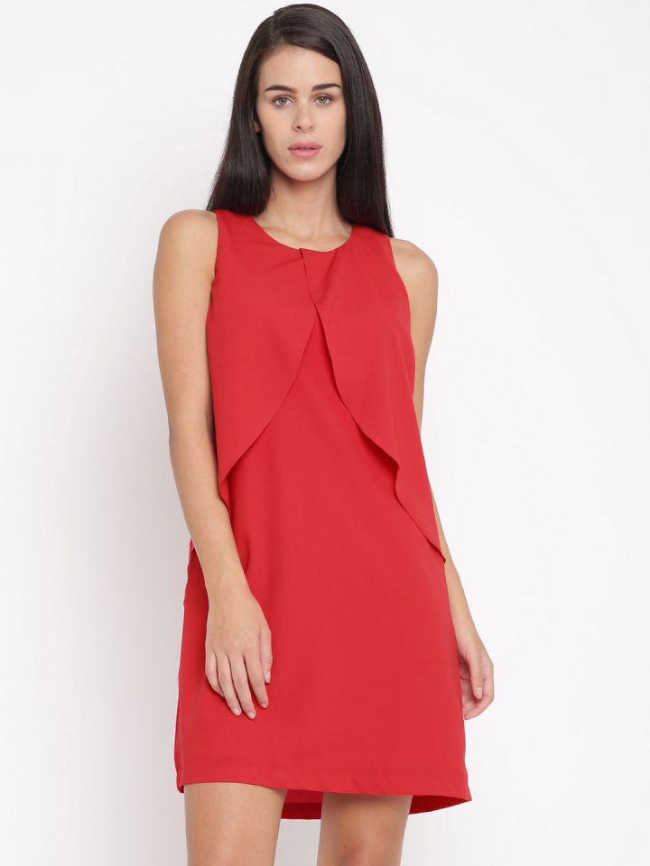 van heusen red dress