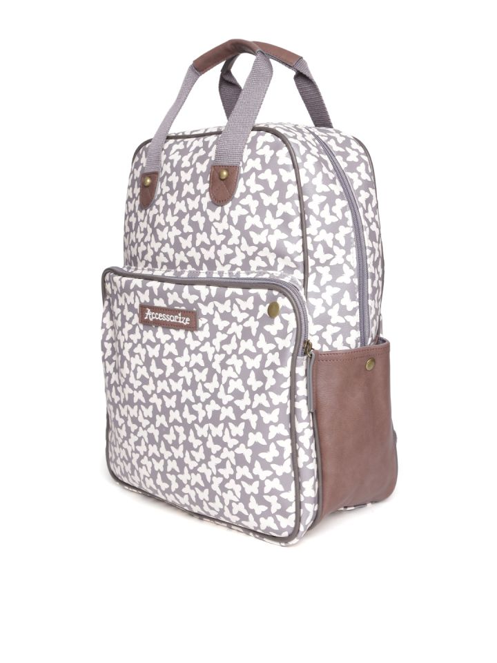 Accessorize grey top backpack