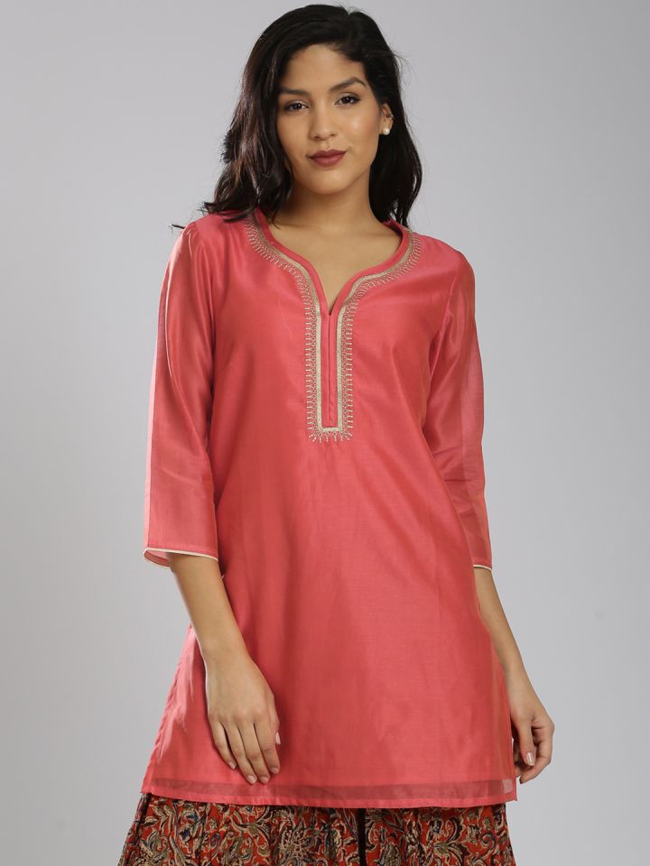 Buy Fabindia Orange Kurti Kurtis for Women Myntra