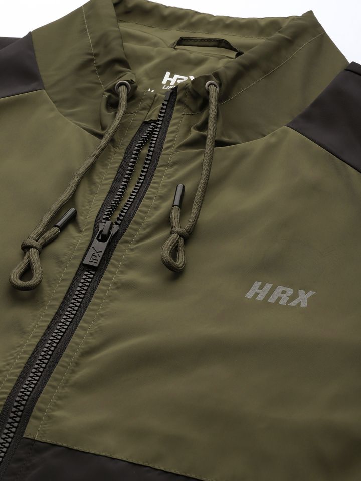 Buy HRX By Hrithik Roshan Outdoor Men Winter Moss Rapid Dry Solid