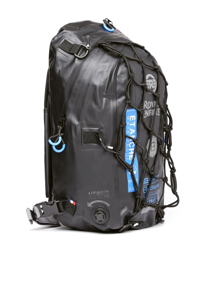 Royal enfield back bag shop