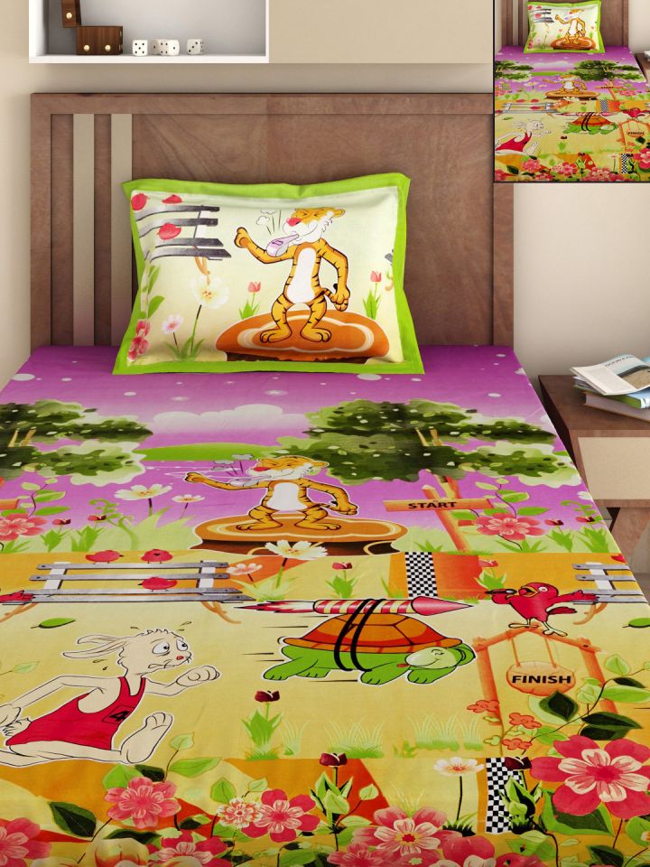 Bombay dyeing kids deals bedsheet