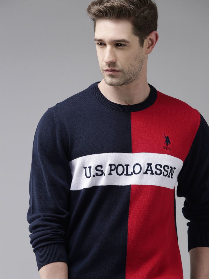 Us polo assn men's sweaters online