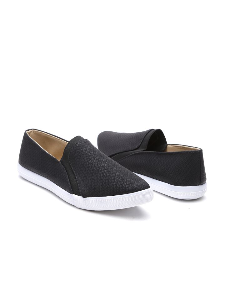 Qupid top snakeskin sneakers