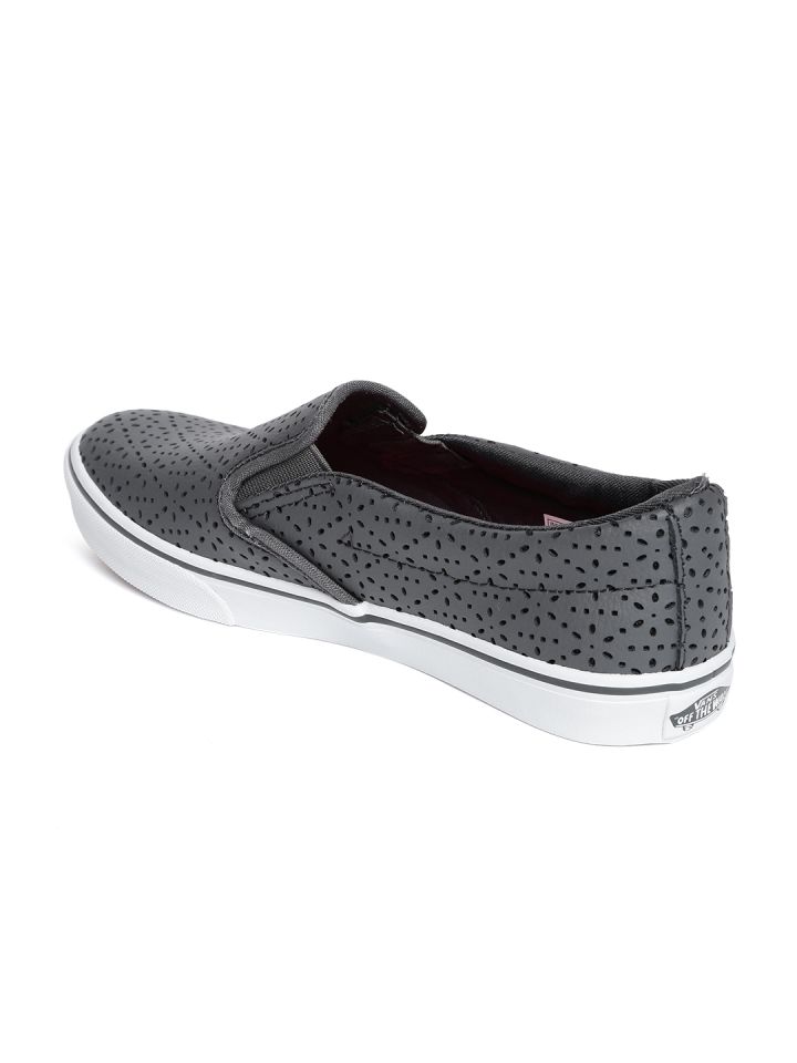 Vans asher laser top slip-on sneaker - women's