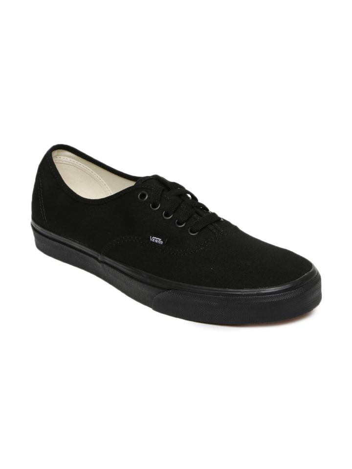 Mens black new arrivals leather vans shoes